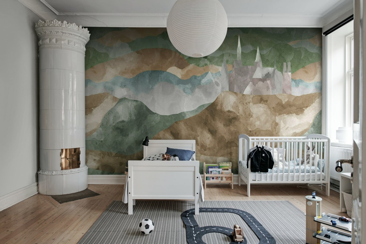 Fototapet, Cliff Castle, Pastel, Rebel Walls - 3