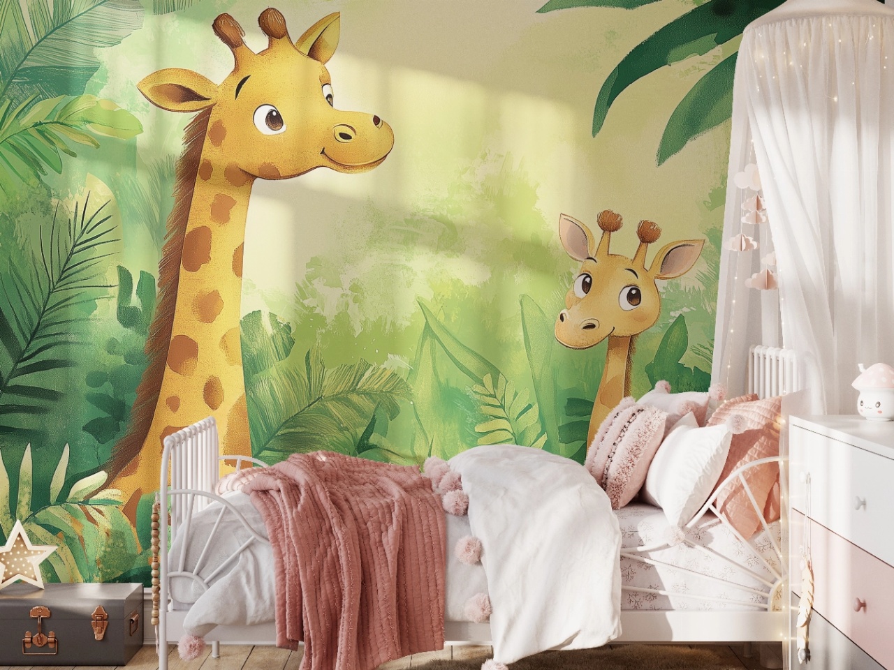Fototapet copii, Giraffes in the Tropics 026 - Img 1