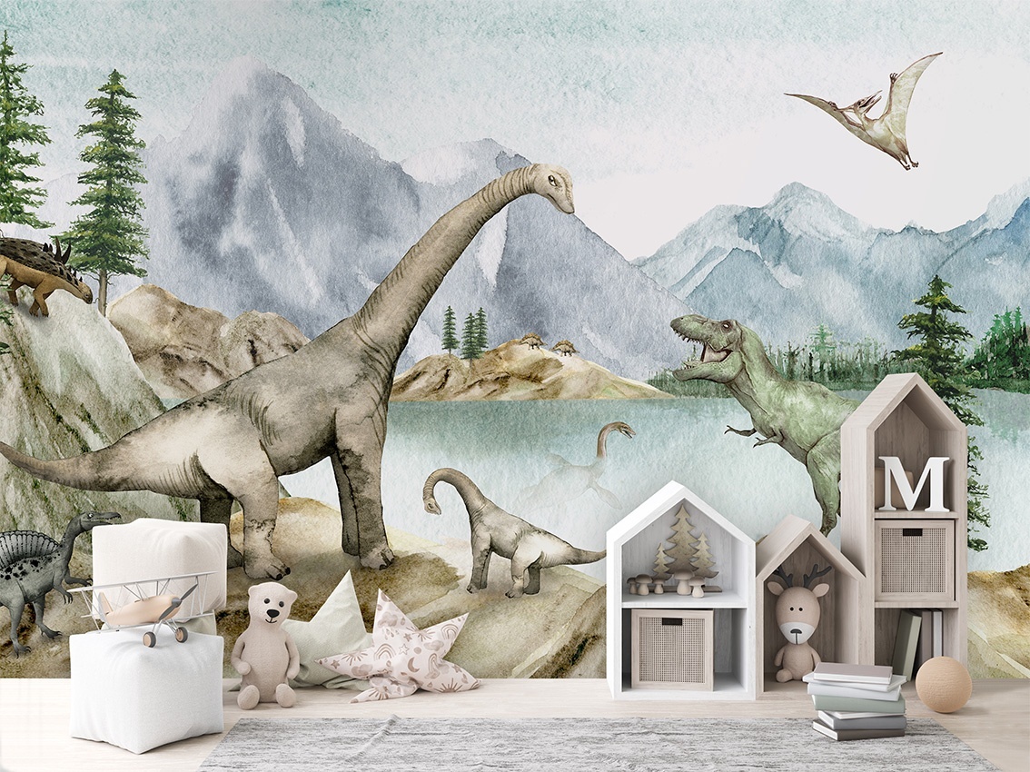 Fototapet Dino Dreams, Kikki Belle - 3