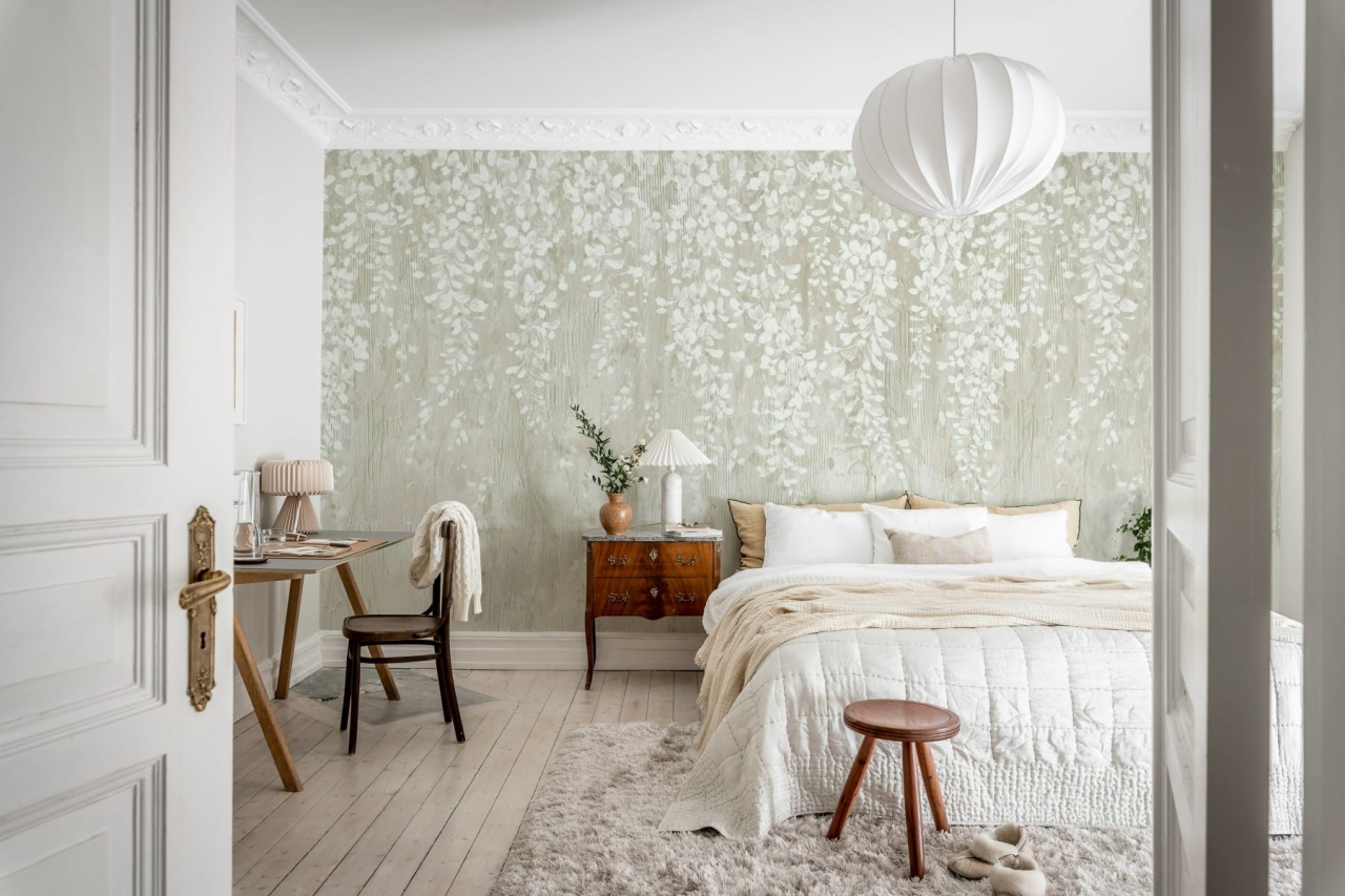 Fototapet, Draped Blossoms, Beige, Rebel Walls - 3