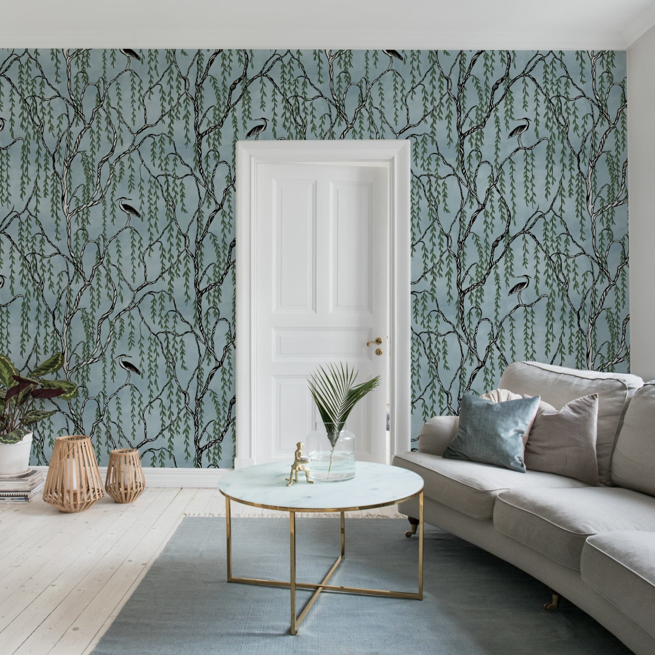 Fototapet, Droptree, Blue, Rebel Walls - 3