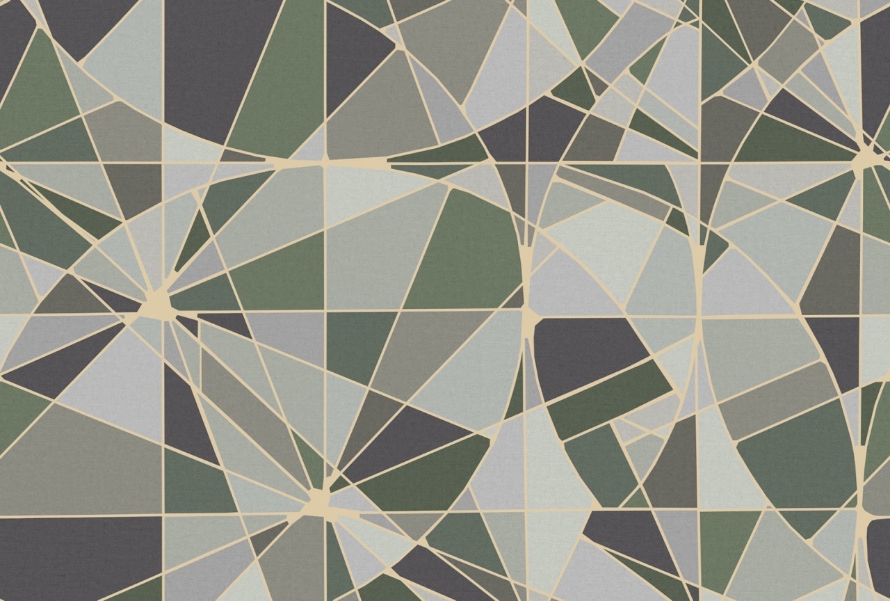 Fototapet, Facet, Moss, Rebel Walls - 2
