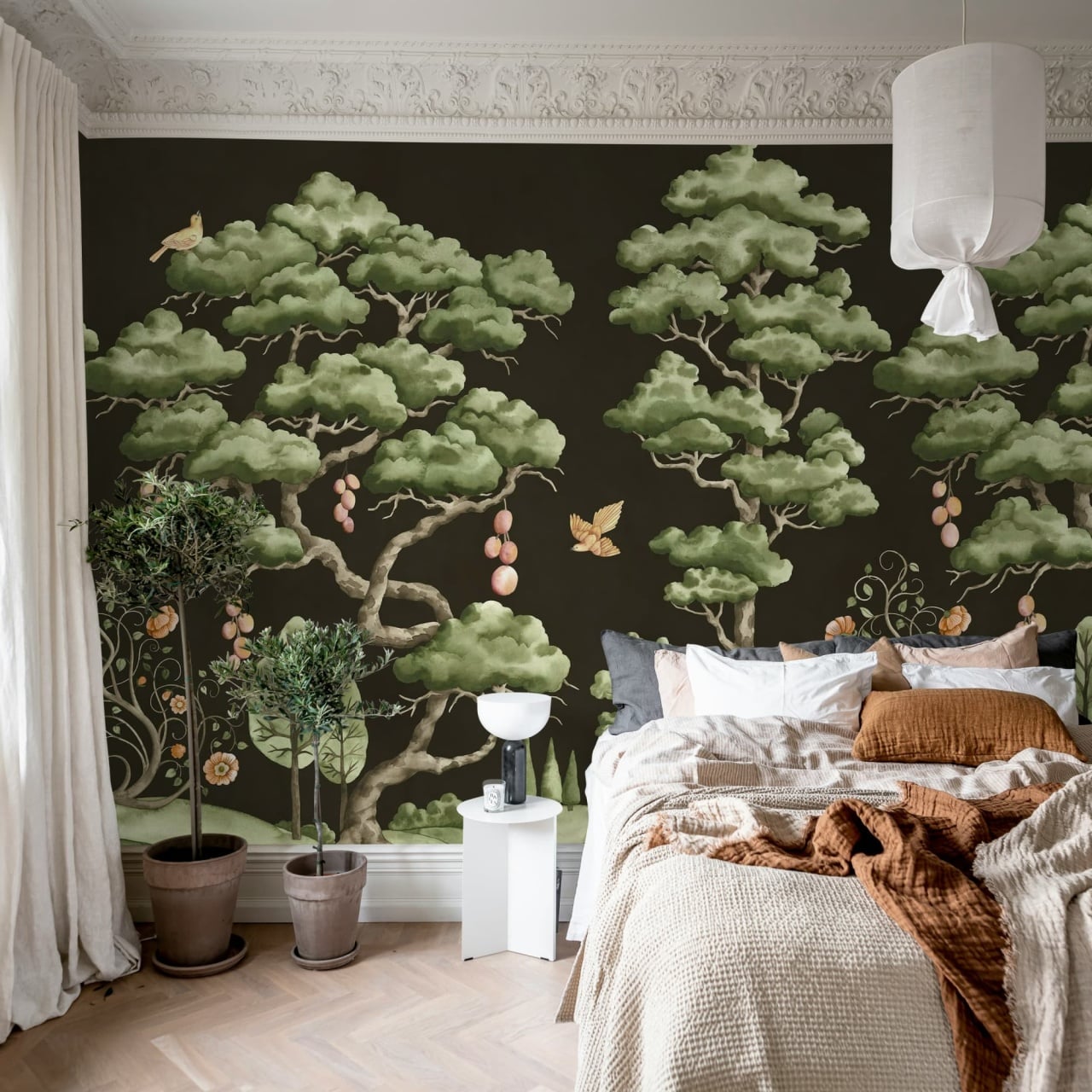 Fototapet, Forest Poem, Black, Rebel Walls - 3