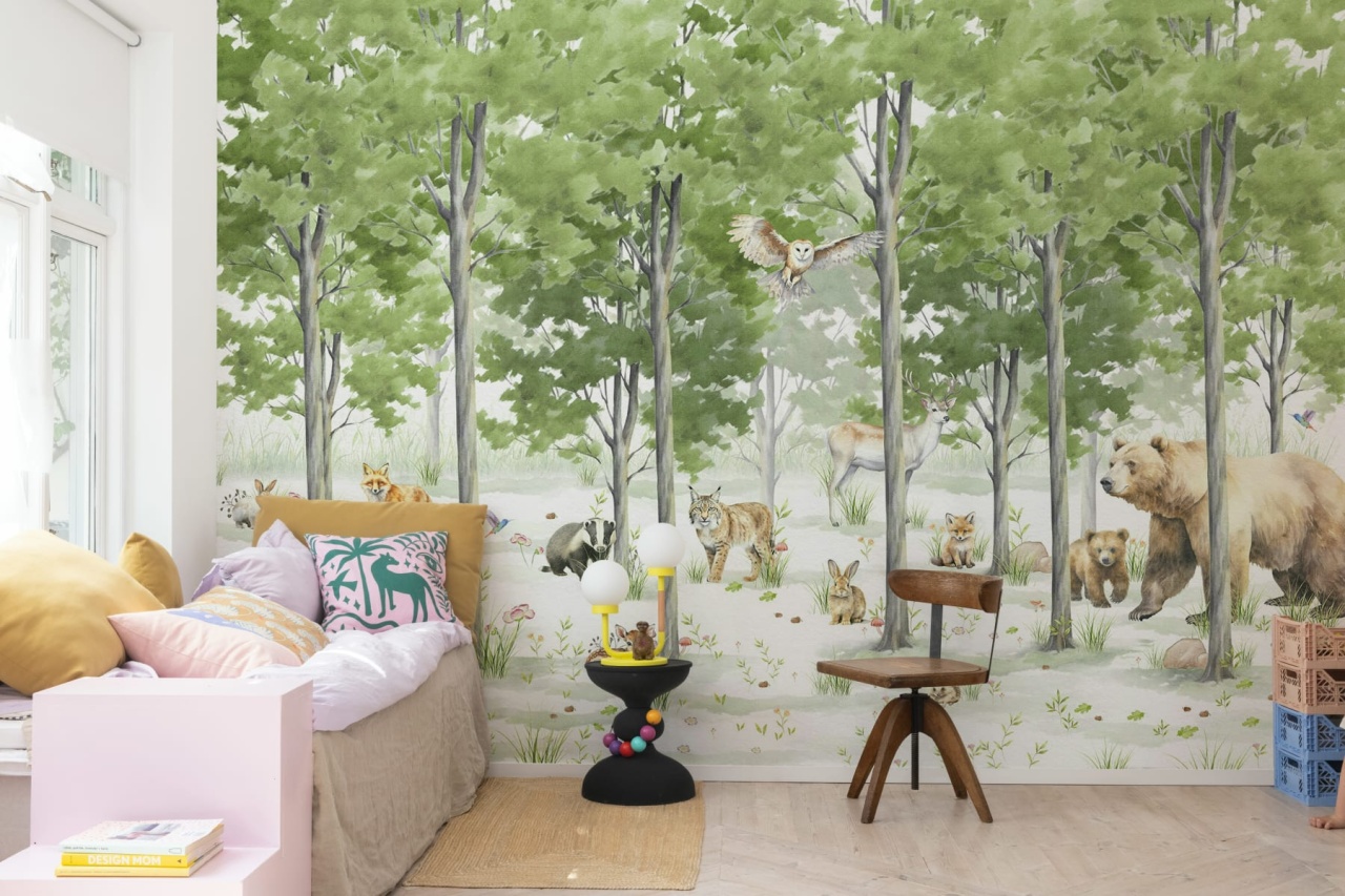 Fototapet, Friendly Forest, Green, Rebel Walls - 3