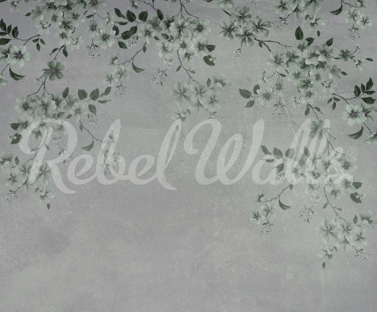 Fototapet, Hanging Flora, Gray, Rebel Walls - 2