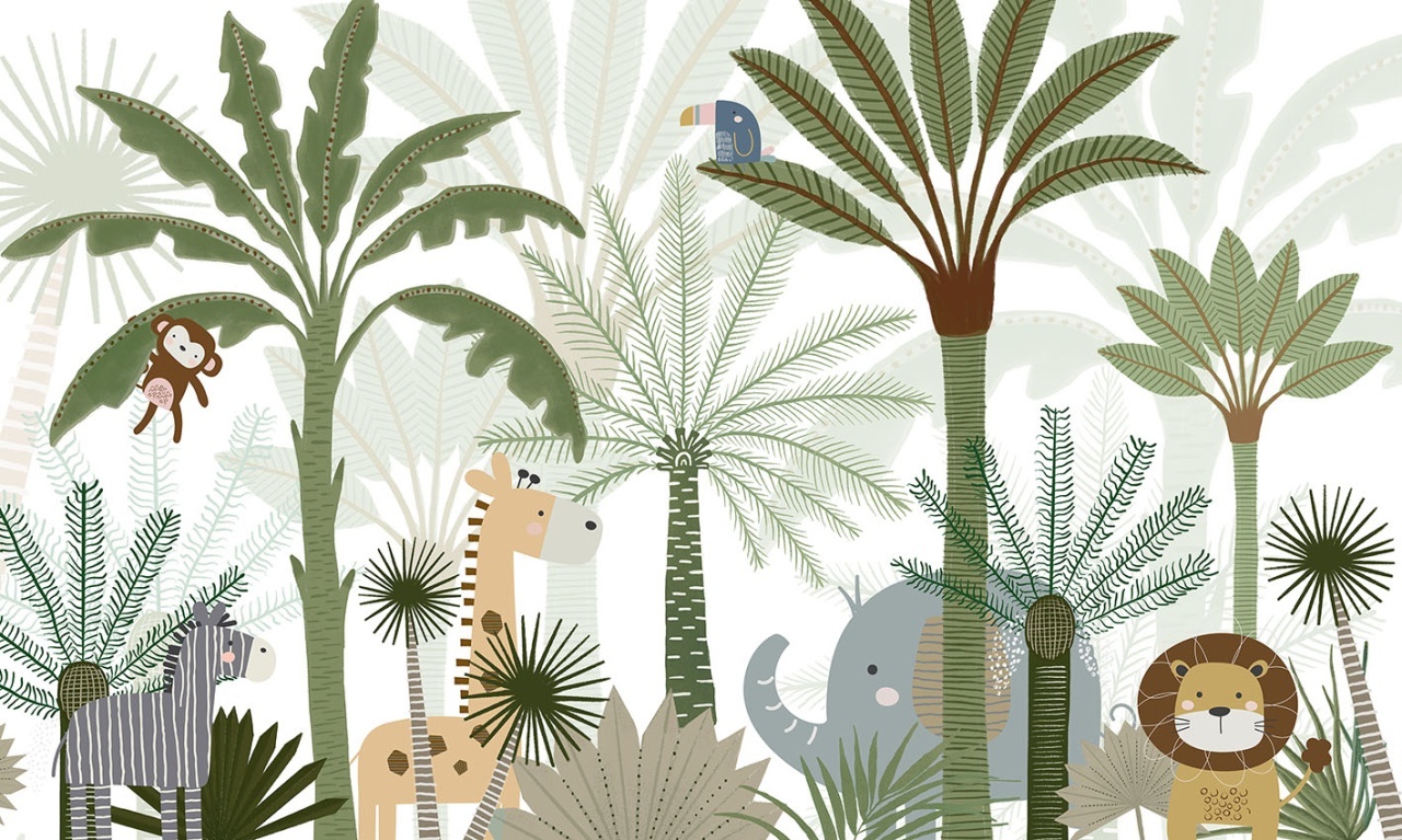 Fototapet Jungle Joy, Oliver Robins - 2