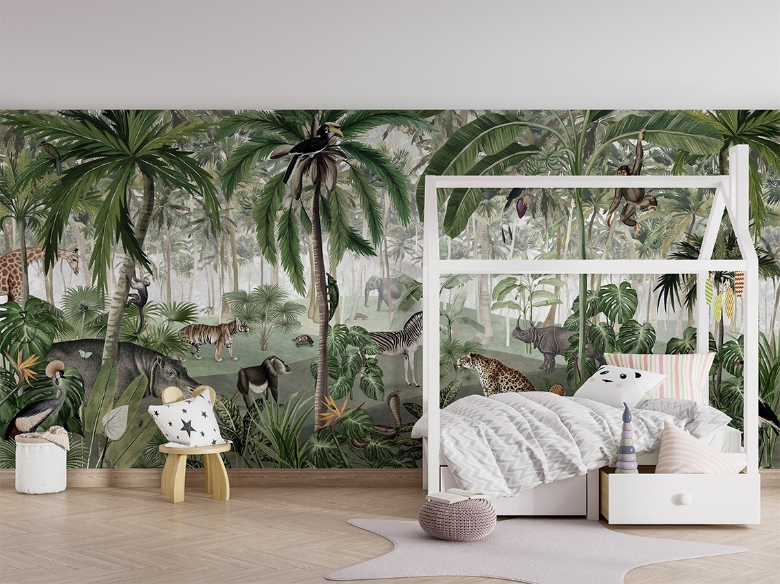 Fototapet Jungle Lookbook, Kikki Belle - 3