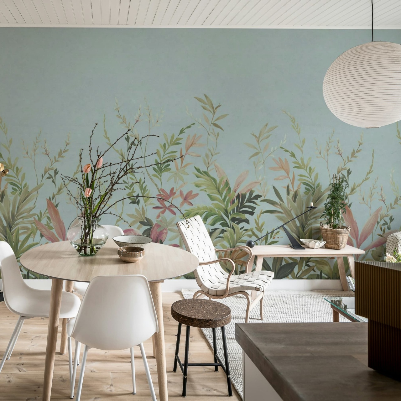 Fototapet, Jungle Meadow, Blue, Rebel Walls - 3