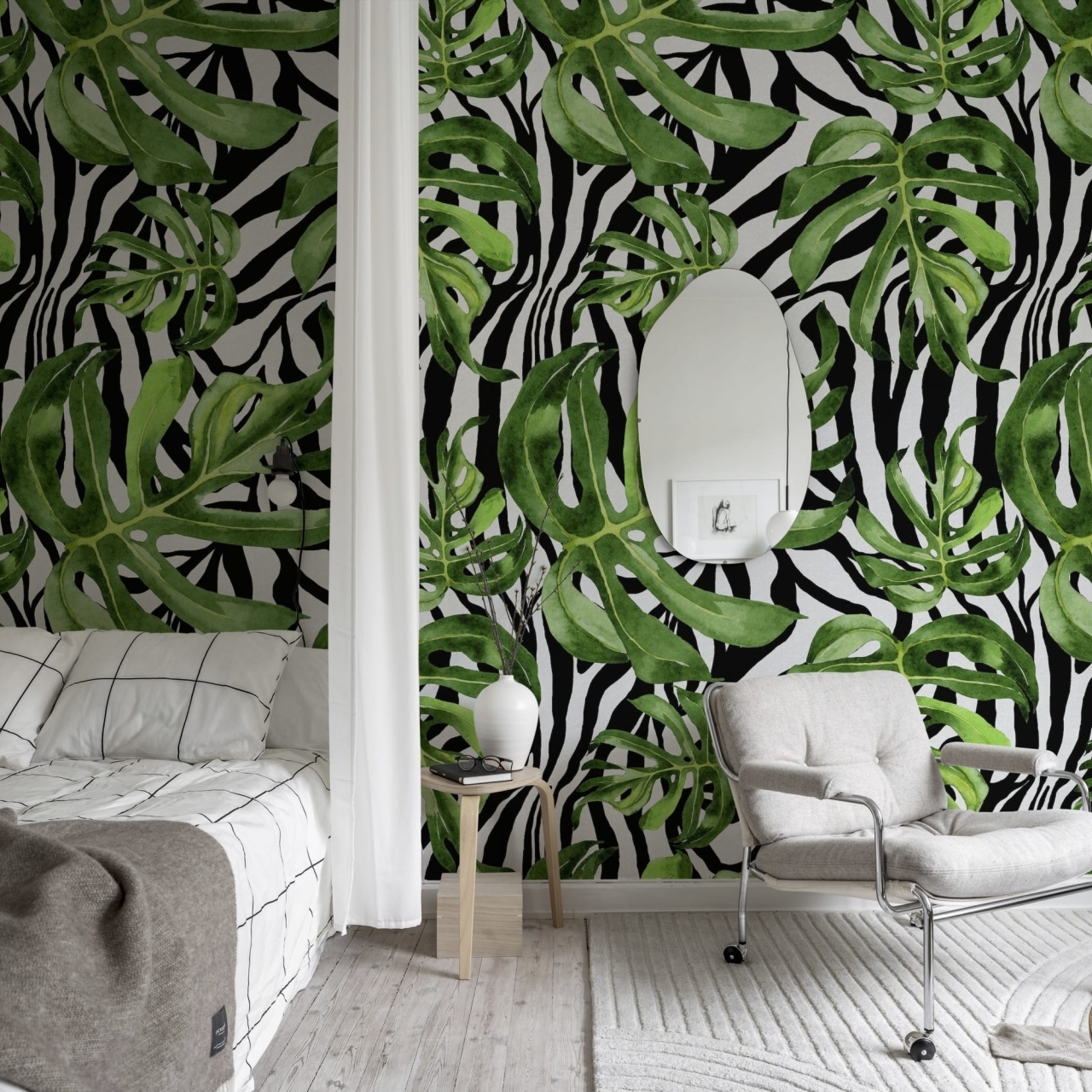Fototapet, Jungle Zebra, Rebel Walls - 3