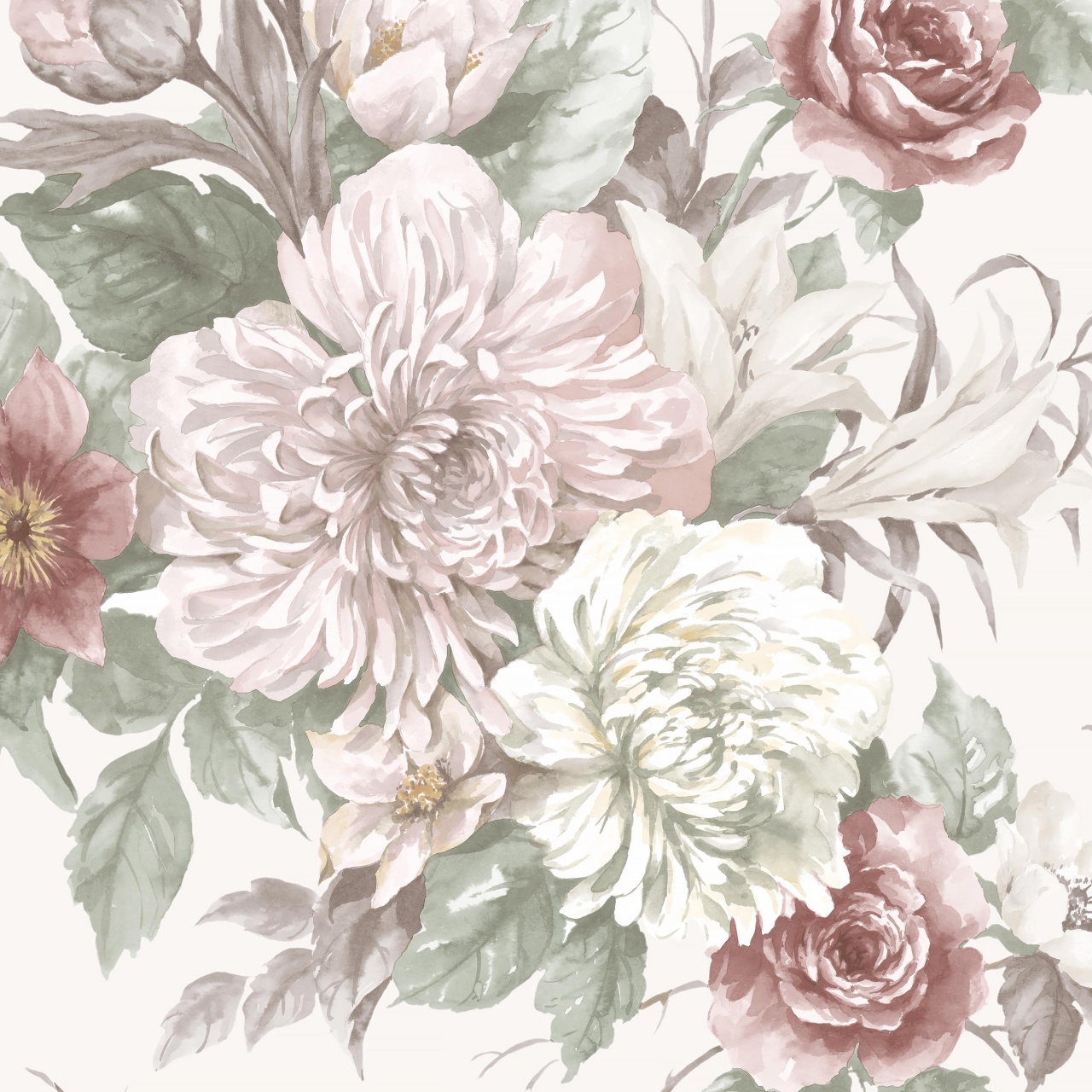 Fototapet lavabil, Floral Charm Grand 9722W — imaginea 4
