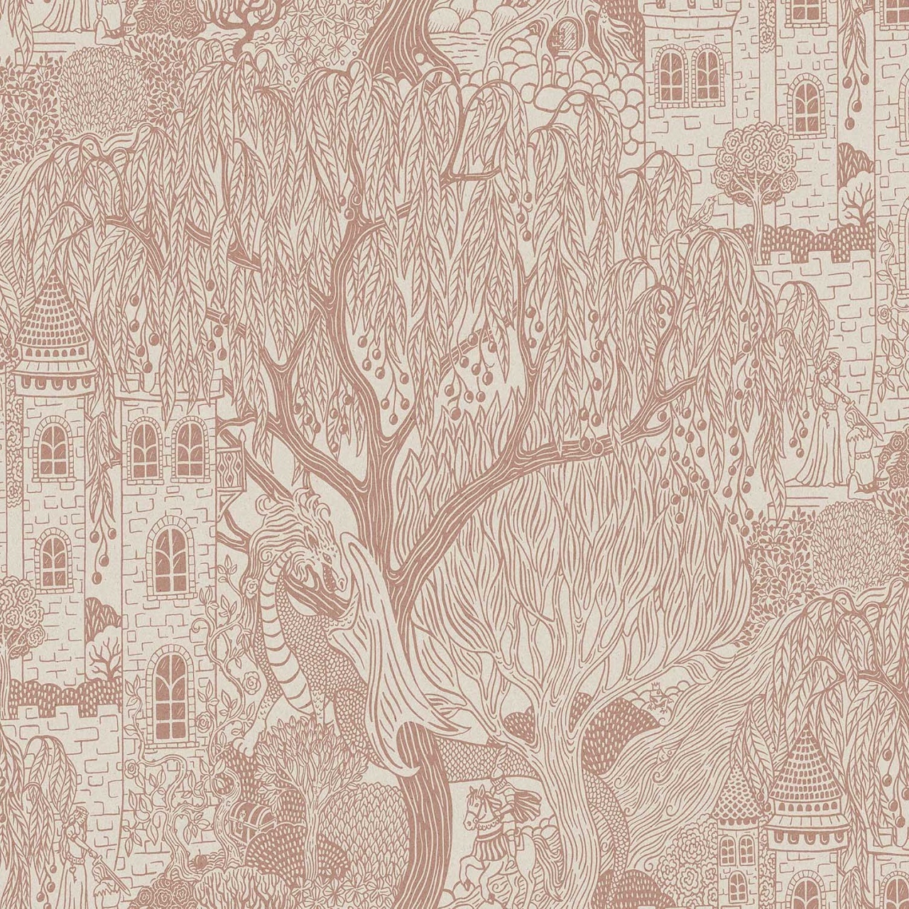 Fototapet lavabil, Kingdom of the Willow Grand 9763W — imaginea 2