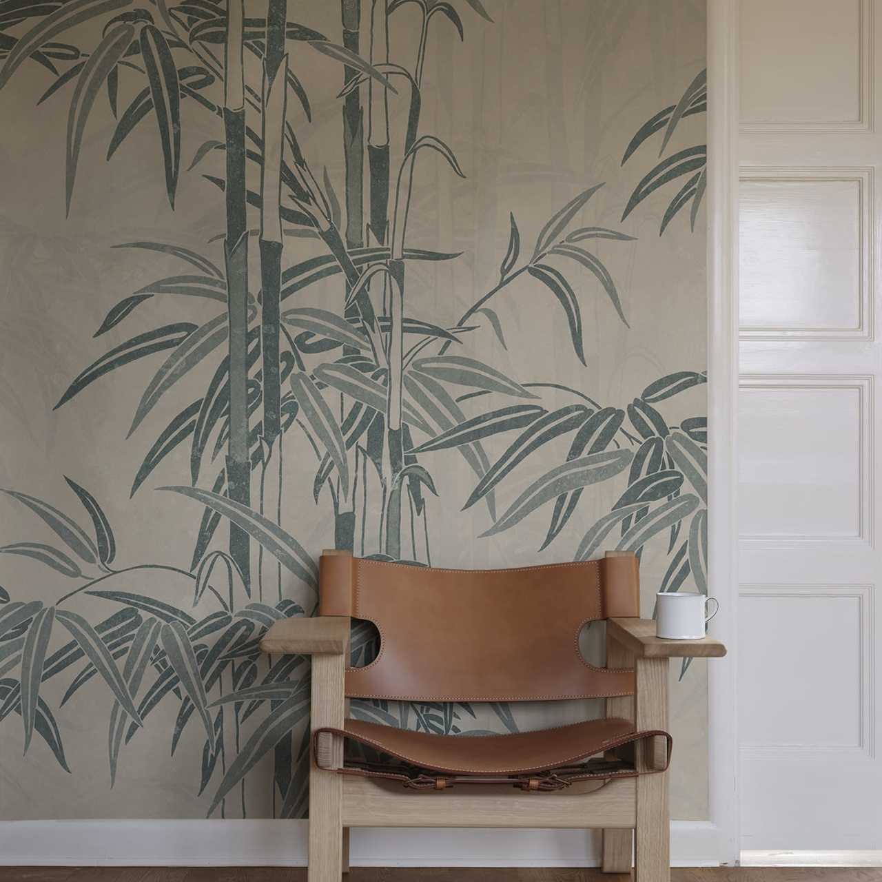 Fototapet lavabil, Leon Mural, Blue, Sandberg - 3