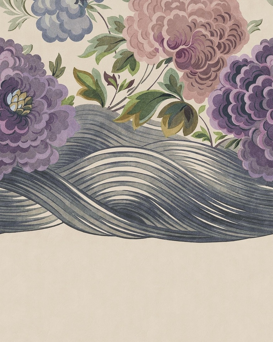 Fototapet lavabil, Wave of Flowers 9635W — imaginea 4