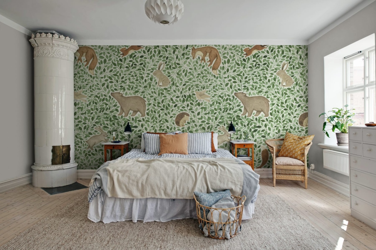 Fototapet, Lullaby, Green, Rebel Walls