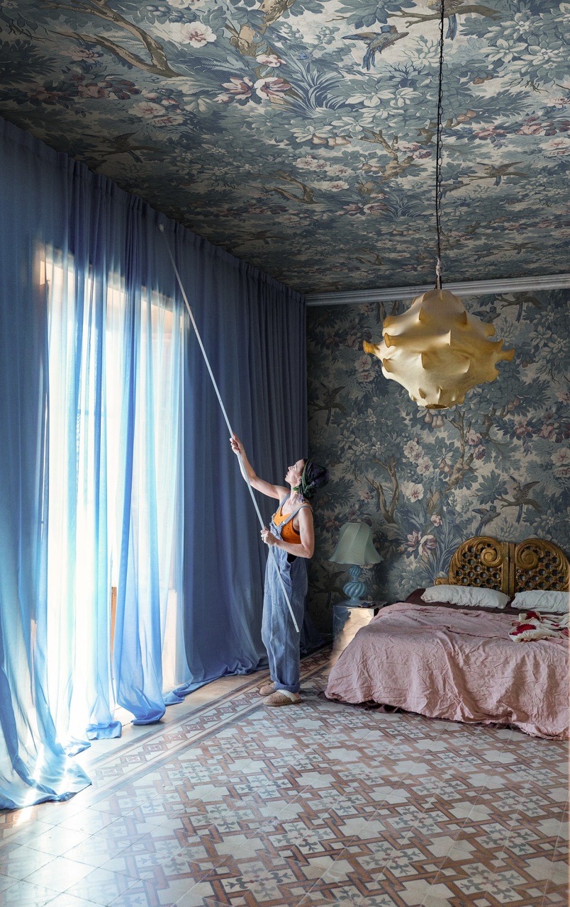 Fototapet, Lush Grove, Light Blue, Rebel Walls - 3