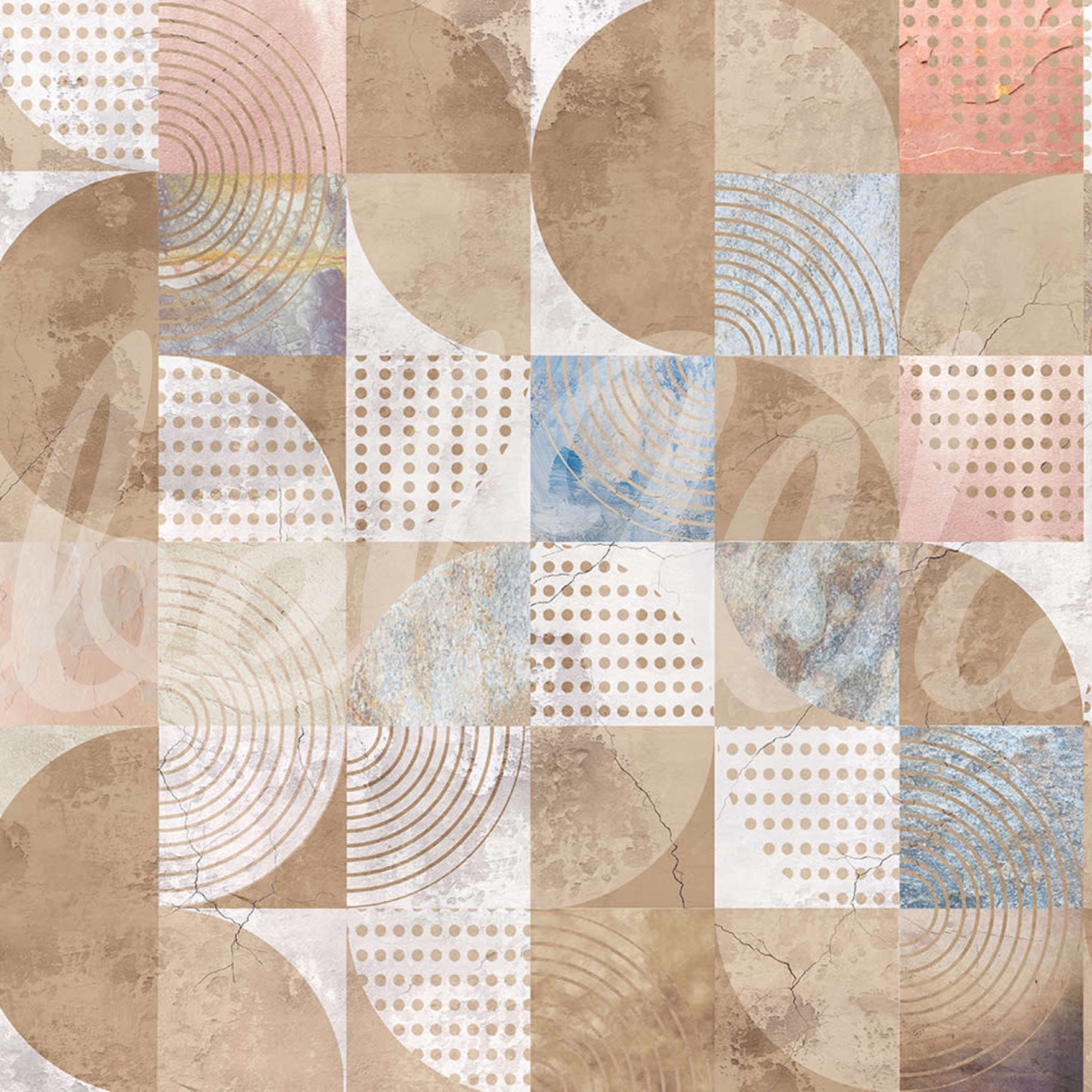 Fototapet, Multi Blocks, Sand, Rebel Walls - 2