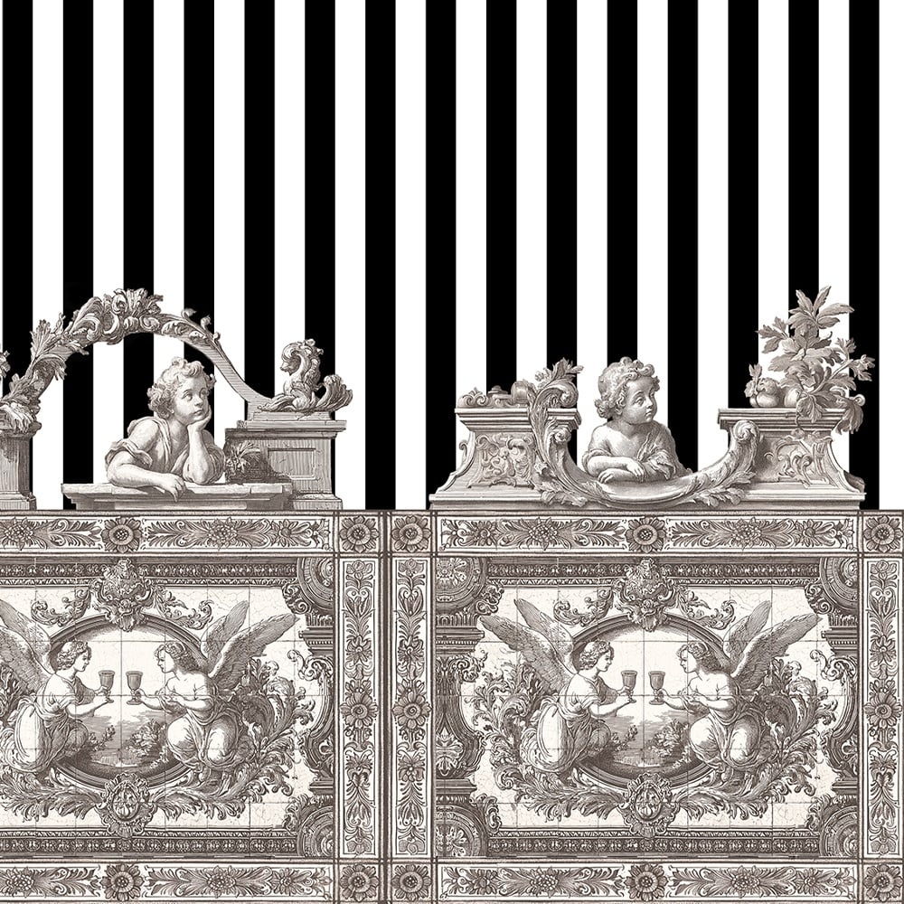 Fototapet Opulent Friezes, Cream - personalizat, VLAdiLA - 4