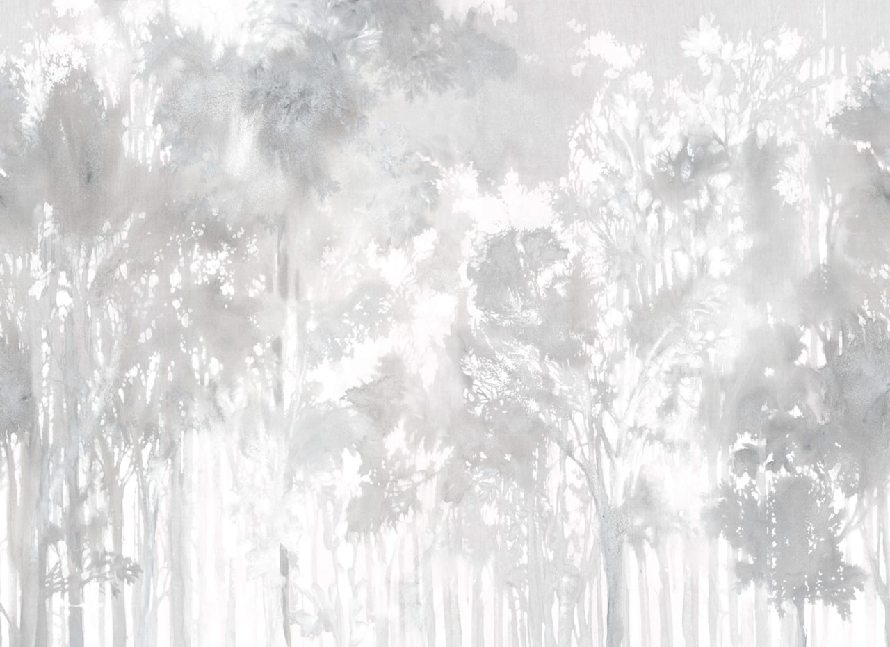Fototapet, Painted Forest, Gray, Rebel Walls - 2