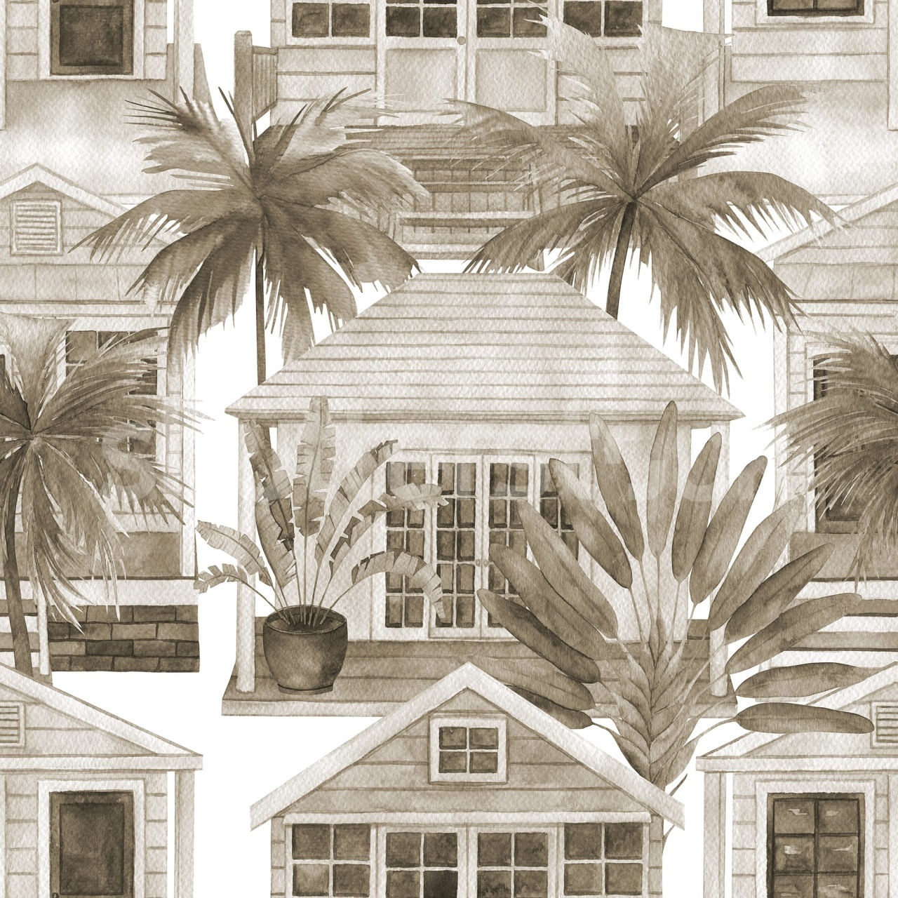 Fototapet, Palm Residence, Sand, Rebel Walls - 2