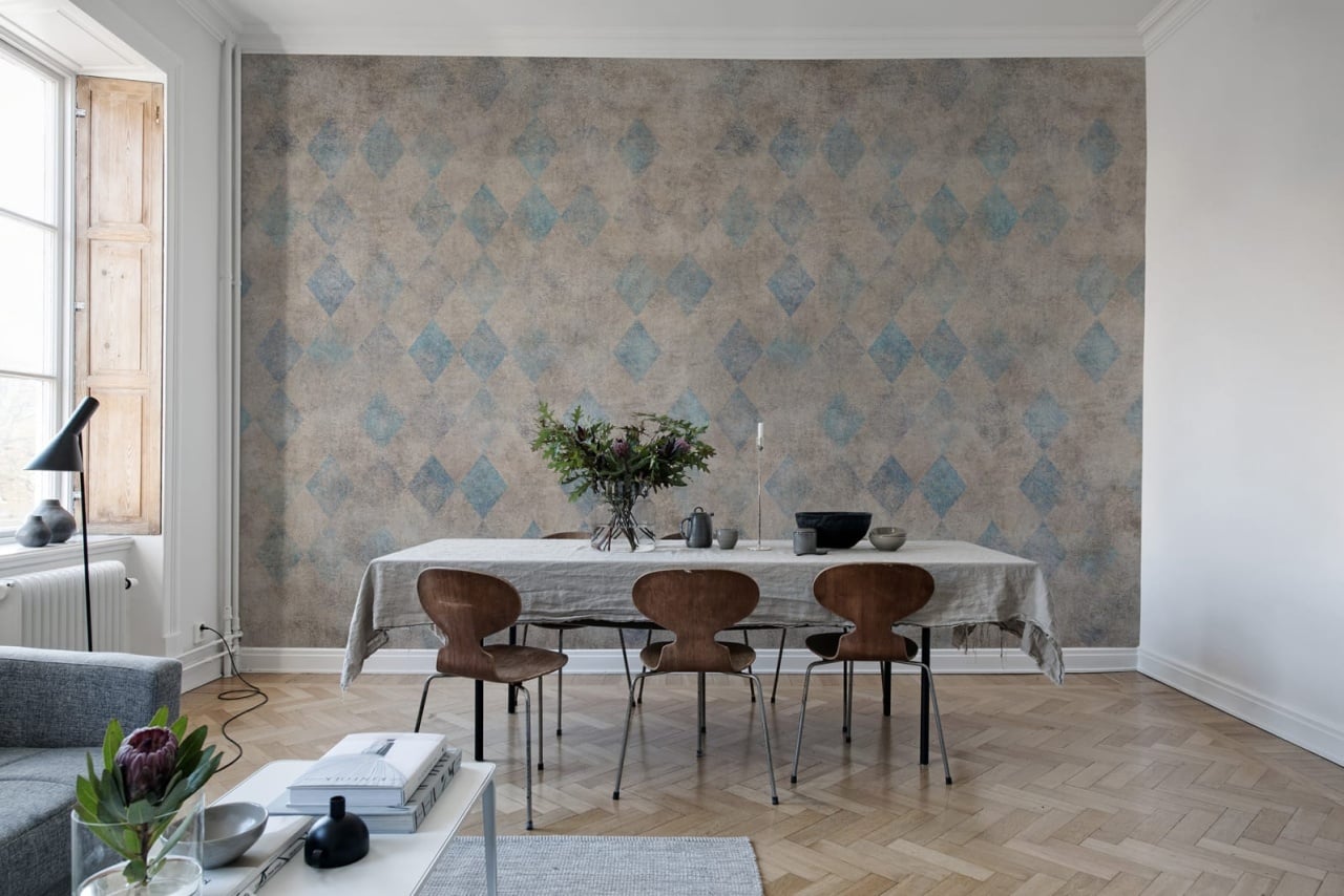Fototapet, Patinated Diamonds, Rebel Walls