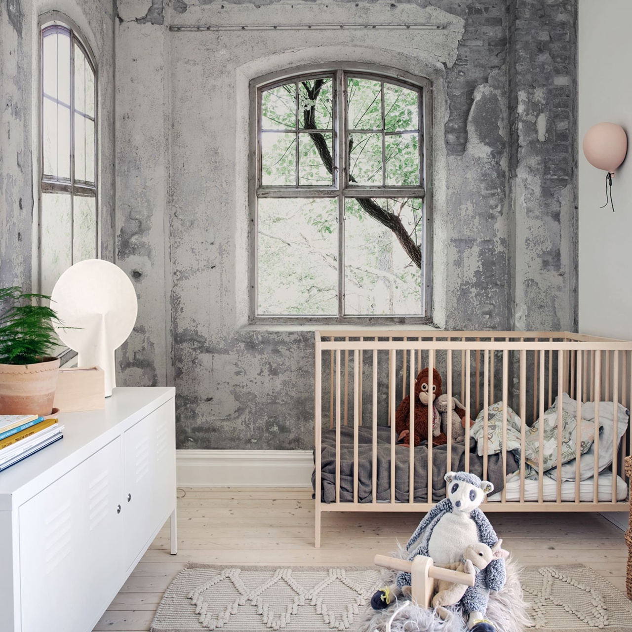 Fototapet, Perspective Manoir, Beige, Rebel Walls - 3
