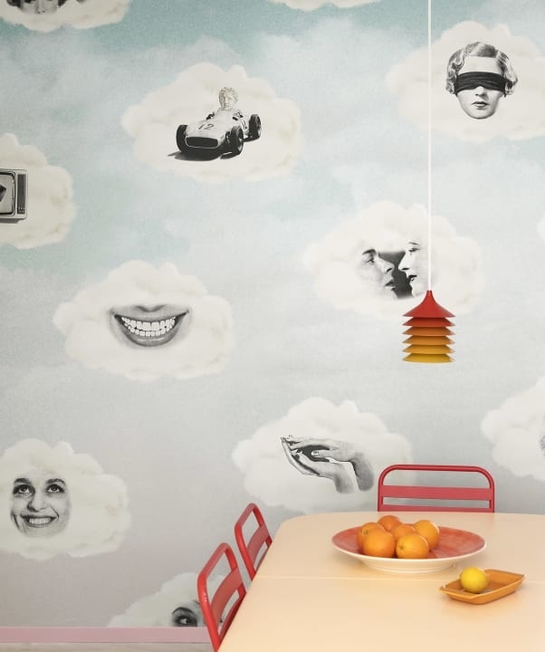 Fototapet, Retro Clouds, Blue, Rebel Walls - 3