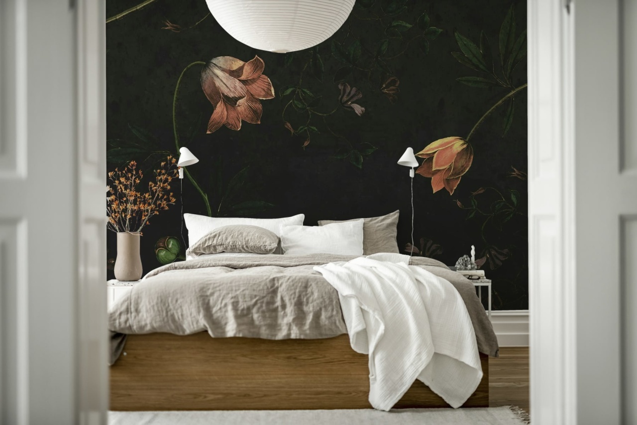 Fototapet, Romantic Garden, Night, Rebel Walls