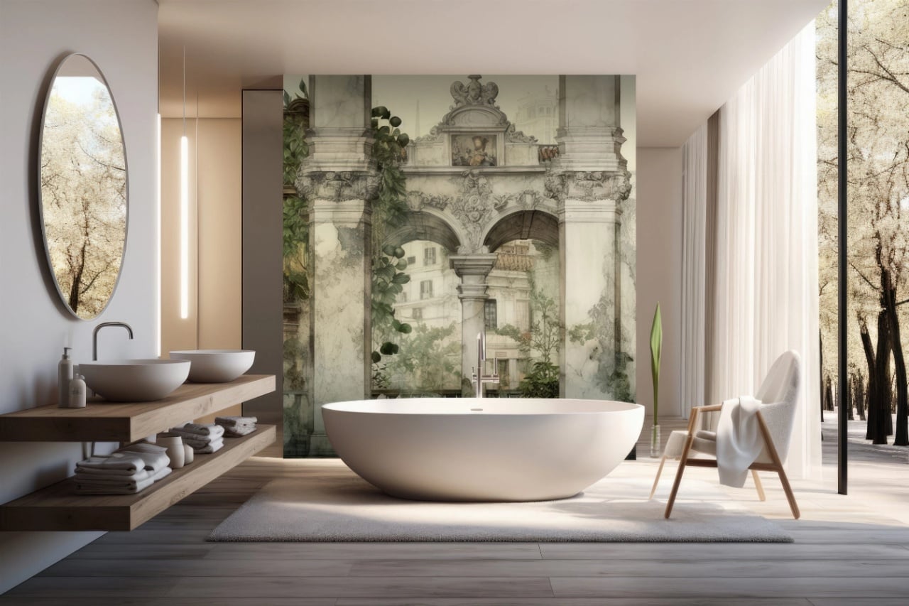 Fototapet Rustic Constructeur Rome Rêve CR100 - 2