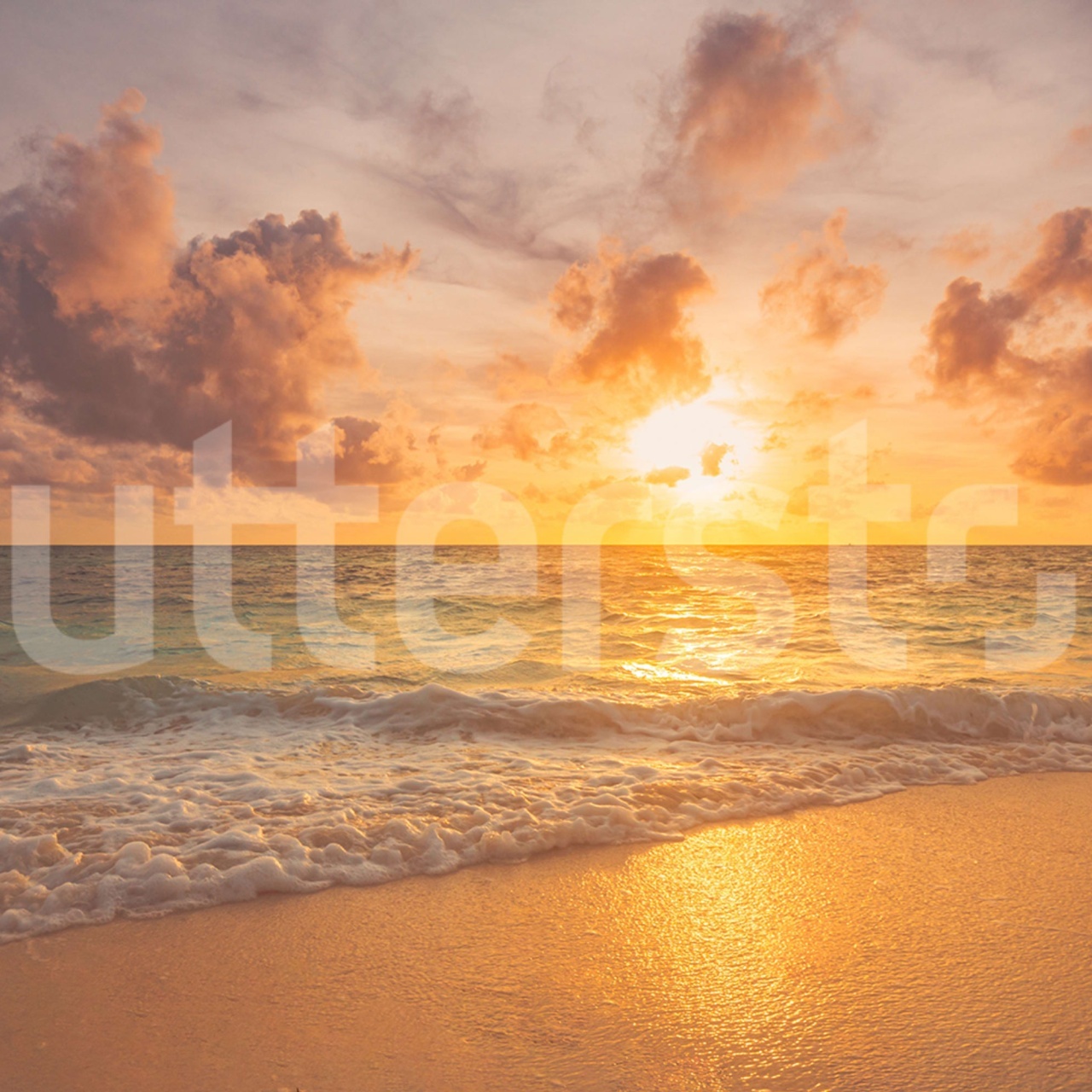 Fototapet, Seaside at Dawn, Soft, Rebel Walls - 2