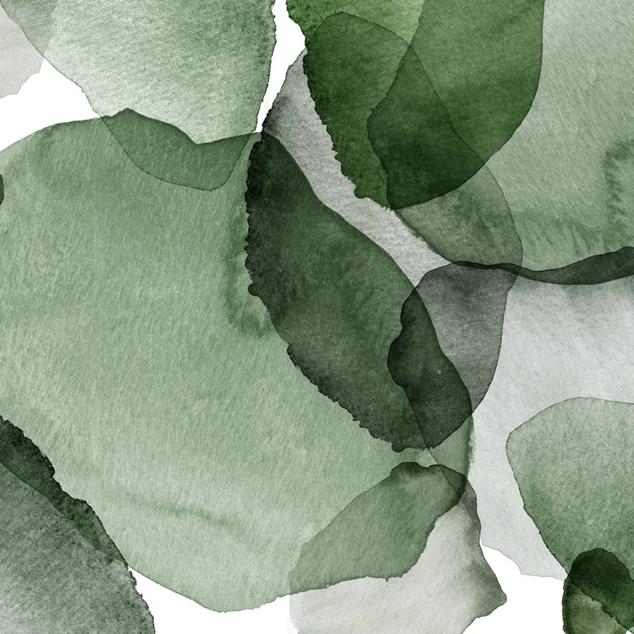 Fototapet, Shadow Petals, Green, Rebel Walls - 2