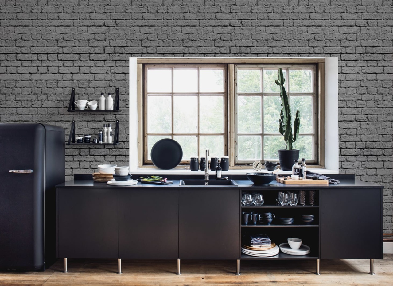 Fototapet, Soft Bricks, Grey, Rebel Walls