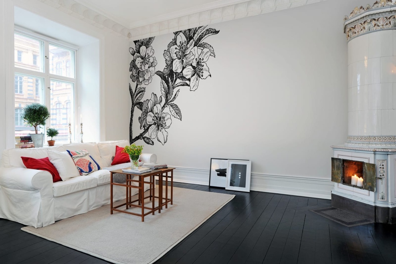 Fototapet, Springtime, Black&White, Rebel Walls - 4