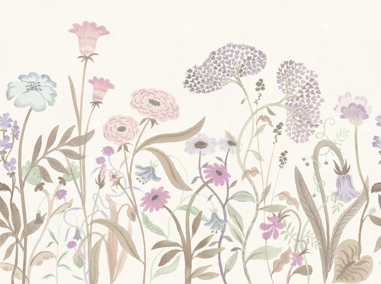 Fototapet, Summerfield, Pastel, Rebel Walls — imaginea 2