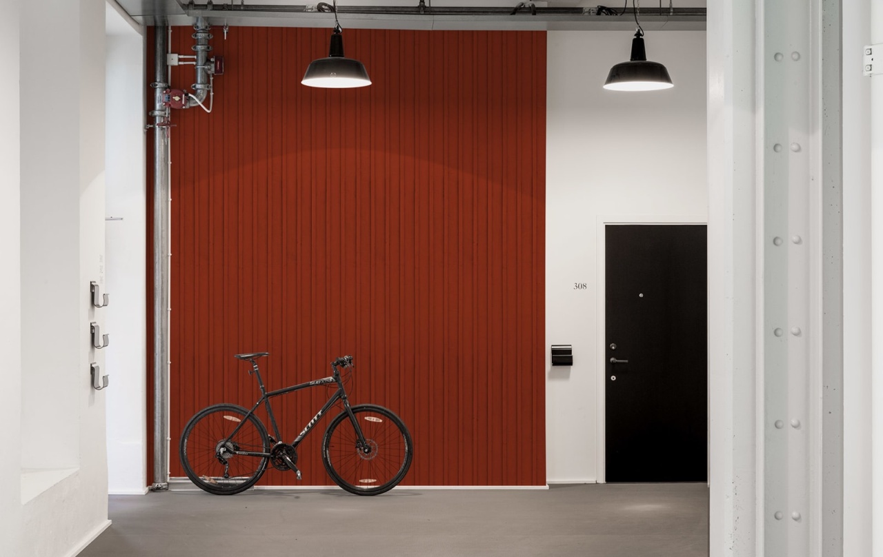 Fototapet, Swedish Cottage, Red, Rebel Walls