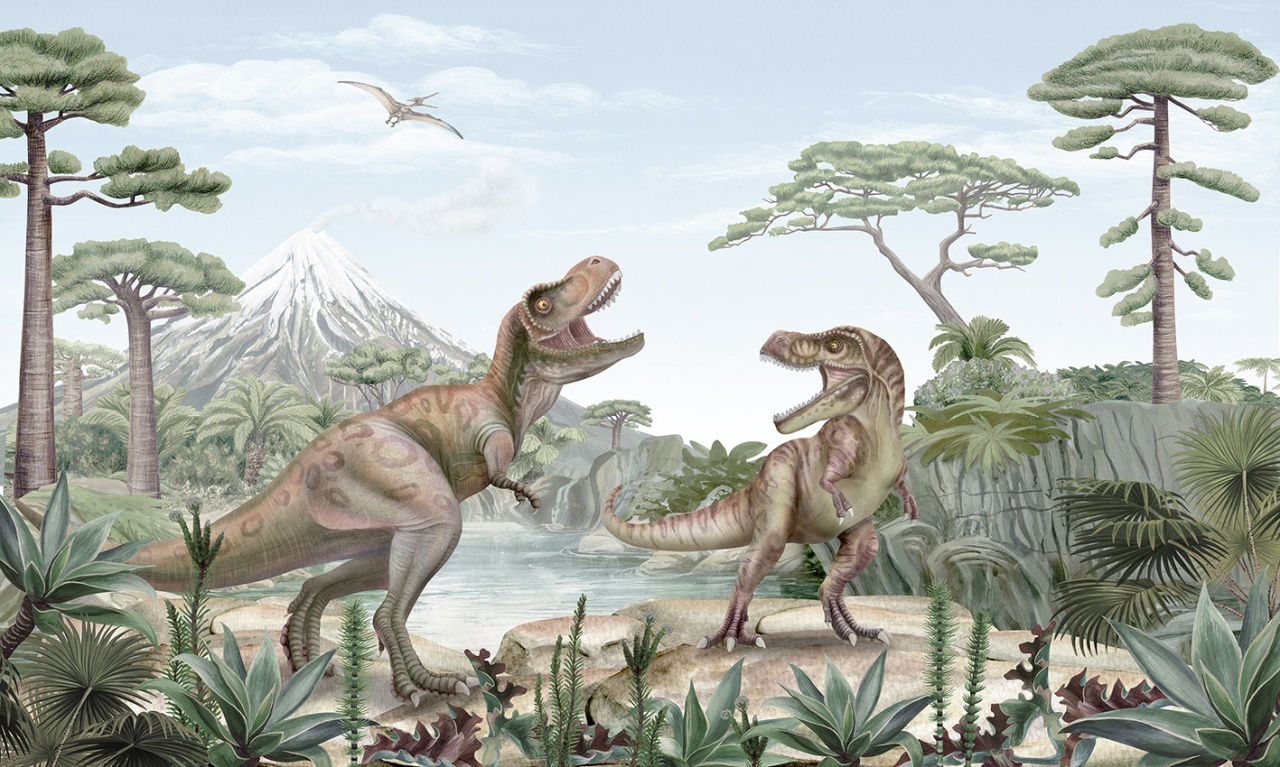 Fototapet Terrific T-Rex, Kikki Belle - 2