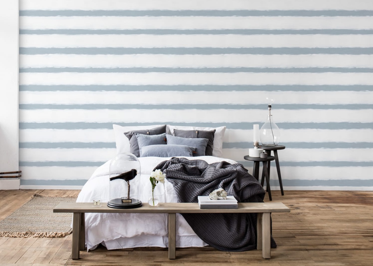 Fototapet, Tidemark, Blue, Rebel Walls - 4