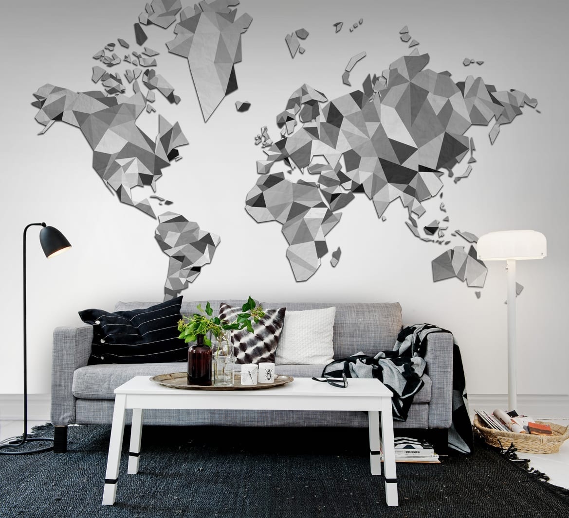 Fototapet, Triangle Land, Graphic, Rebel Walls - 3