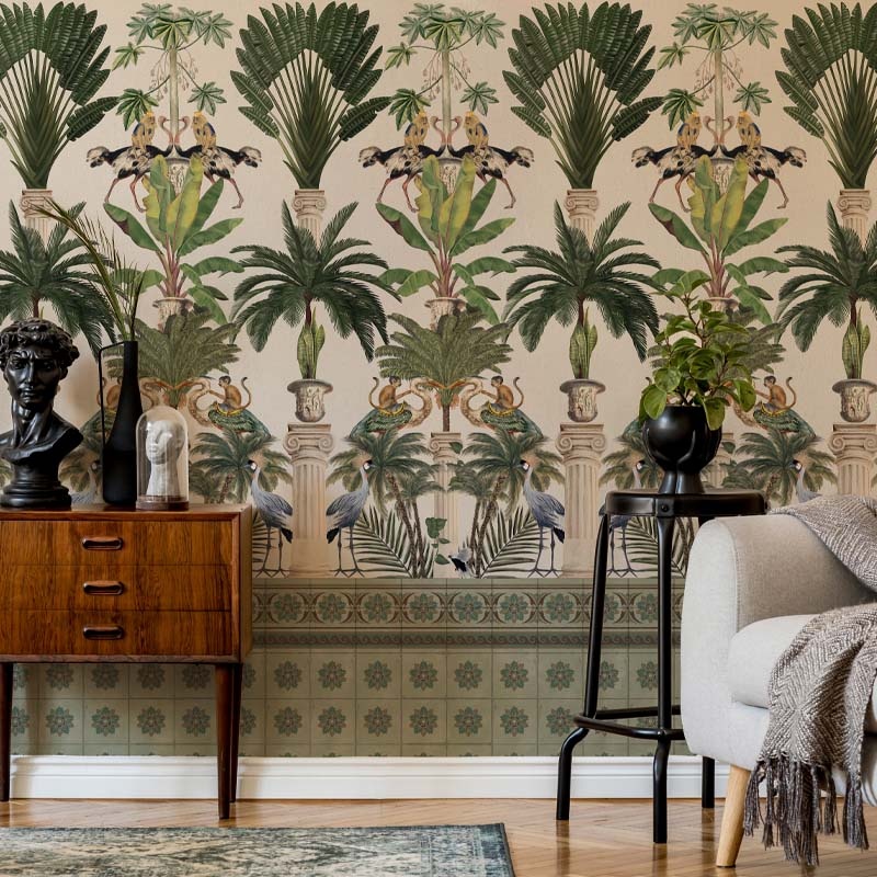 Fototapet Tropical columns (light), VLAdiLA - 3