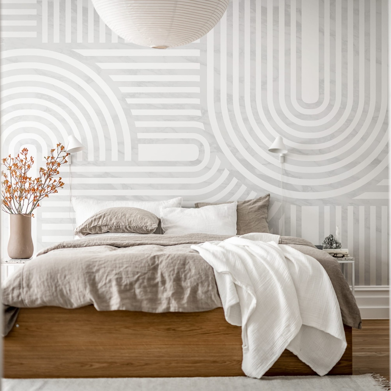 Fototapet, Twine, Grey, Rebel Walls - 3