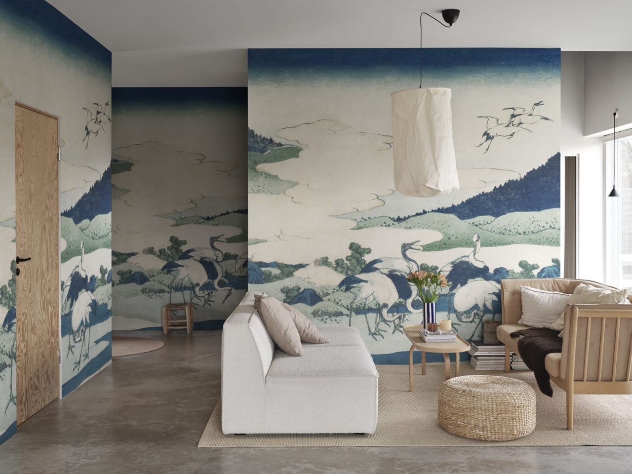Fototapet, Umezawa Manor in Sagami Province Repeatable, Rebel Walls