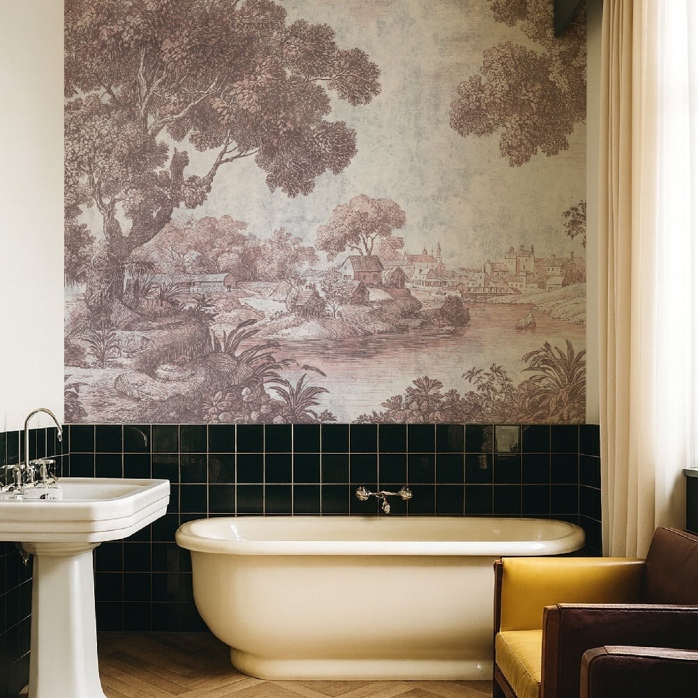 Fototapet Verdant Fortress, Rose - personalizat, VLAdiLA — imaginea 3