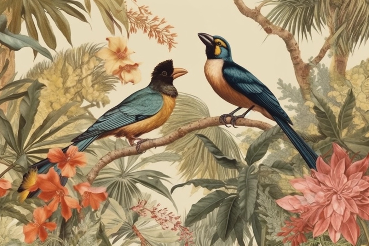 Fototapet Vintage Arche Amoureux Rêve AA105
