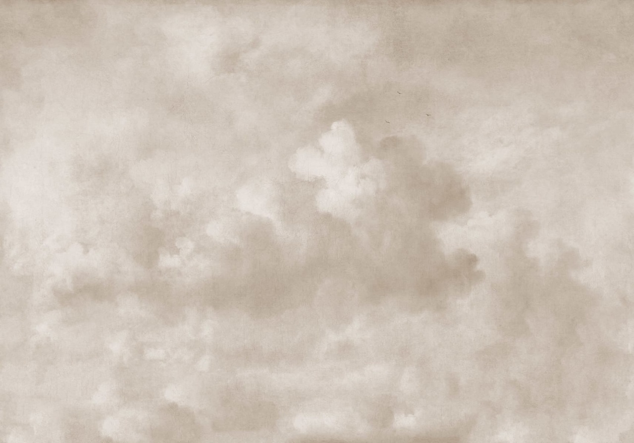 Fototapet, Vintage Clouds, Beige, Rebel Walls - 2