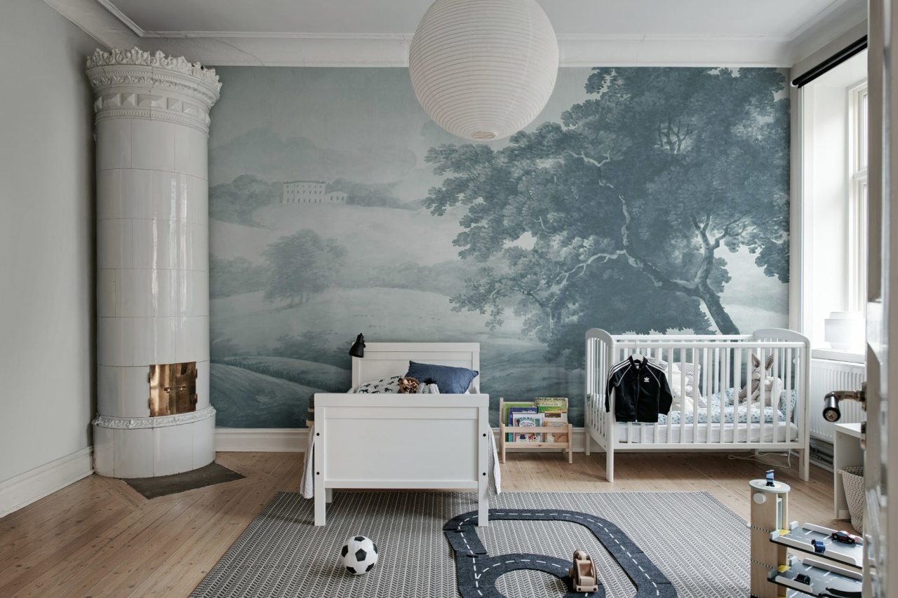 Fototapet, Vintage Tree, Blue, Rebel Walls - 3