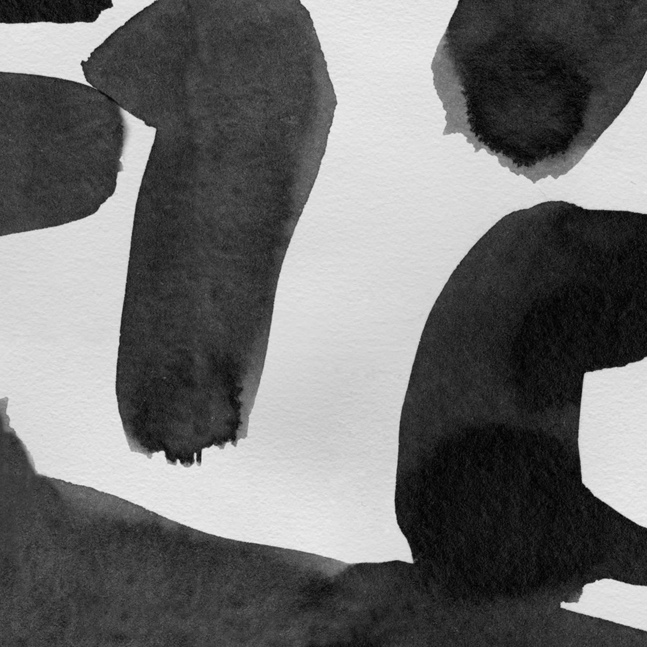 Fototapet, Wiggle Shapes, Graphite, Rebel Walls - 2