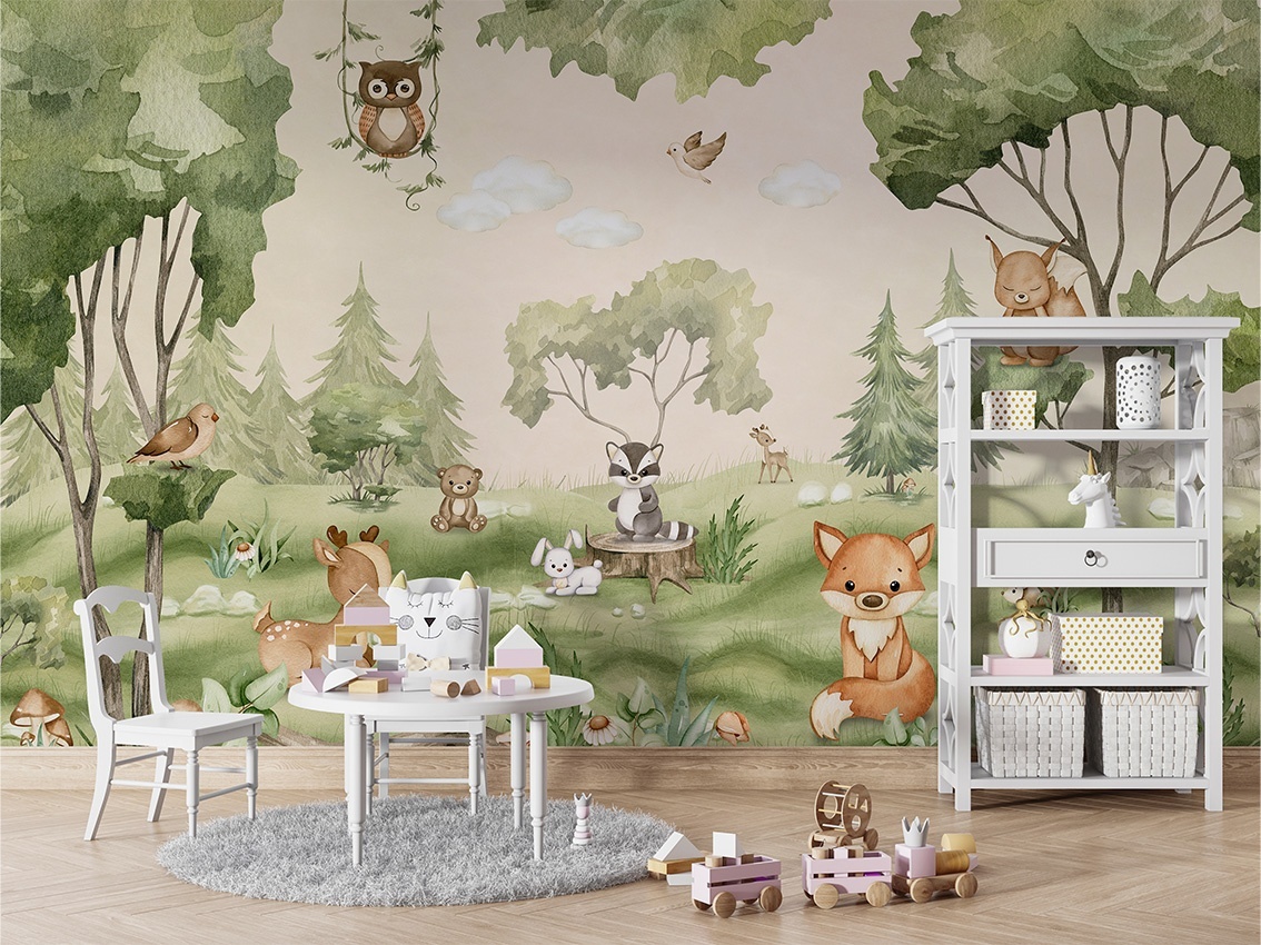 Fototapet Woodland Joy, Oliver Robins - 4