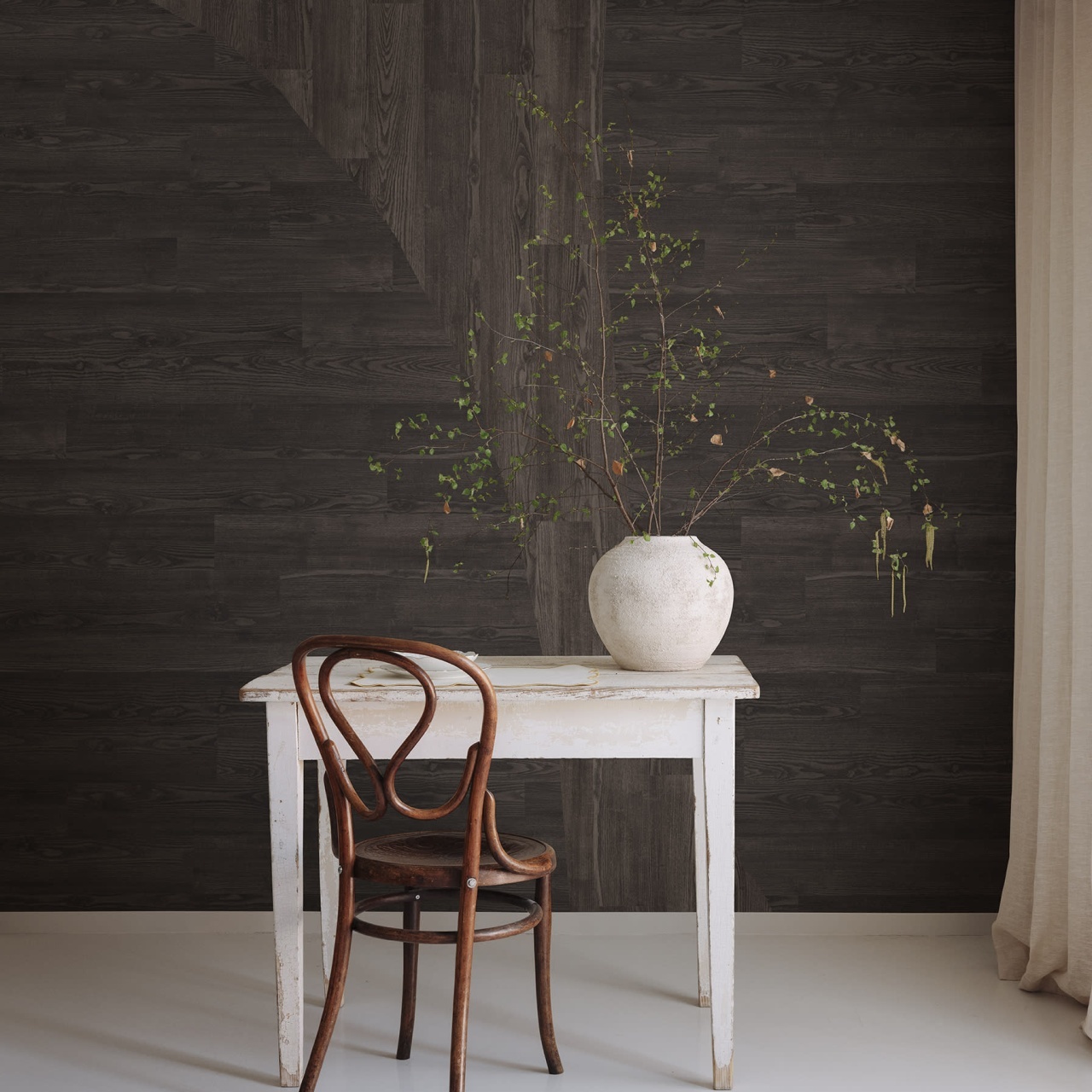 Fototapet, Woodline, Walnut, Rebel Walls - 3