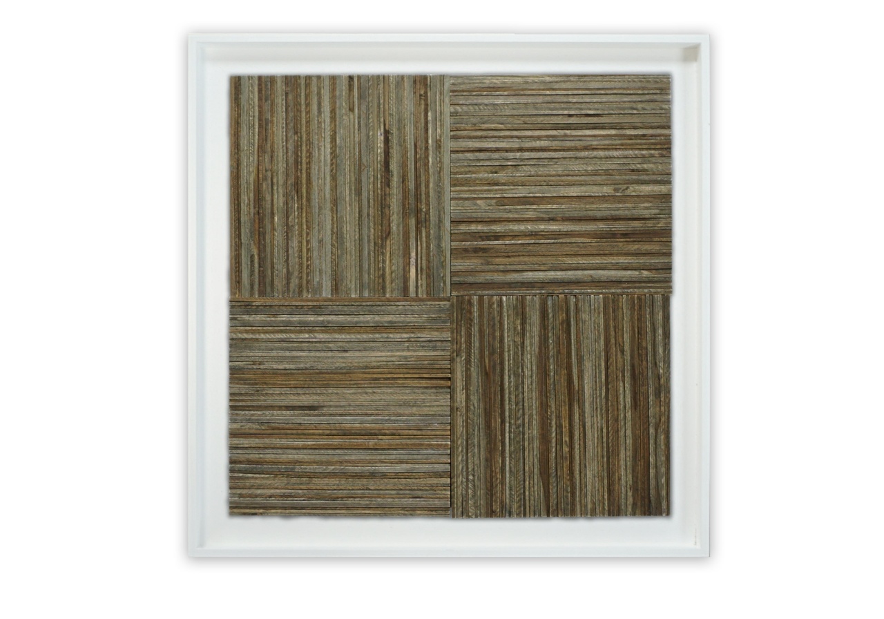 Panou decorativ lemn, Tec, My Nipa Hut Gray - 4