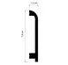 Plinta poliuretan flexibil, Manavi, S4F-7.8x1.3x200 cm - 2