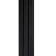Profil stanga pentru riflaj decorativ 3D Olmo, Negru, 4.2x1.2x270 cm - 3